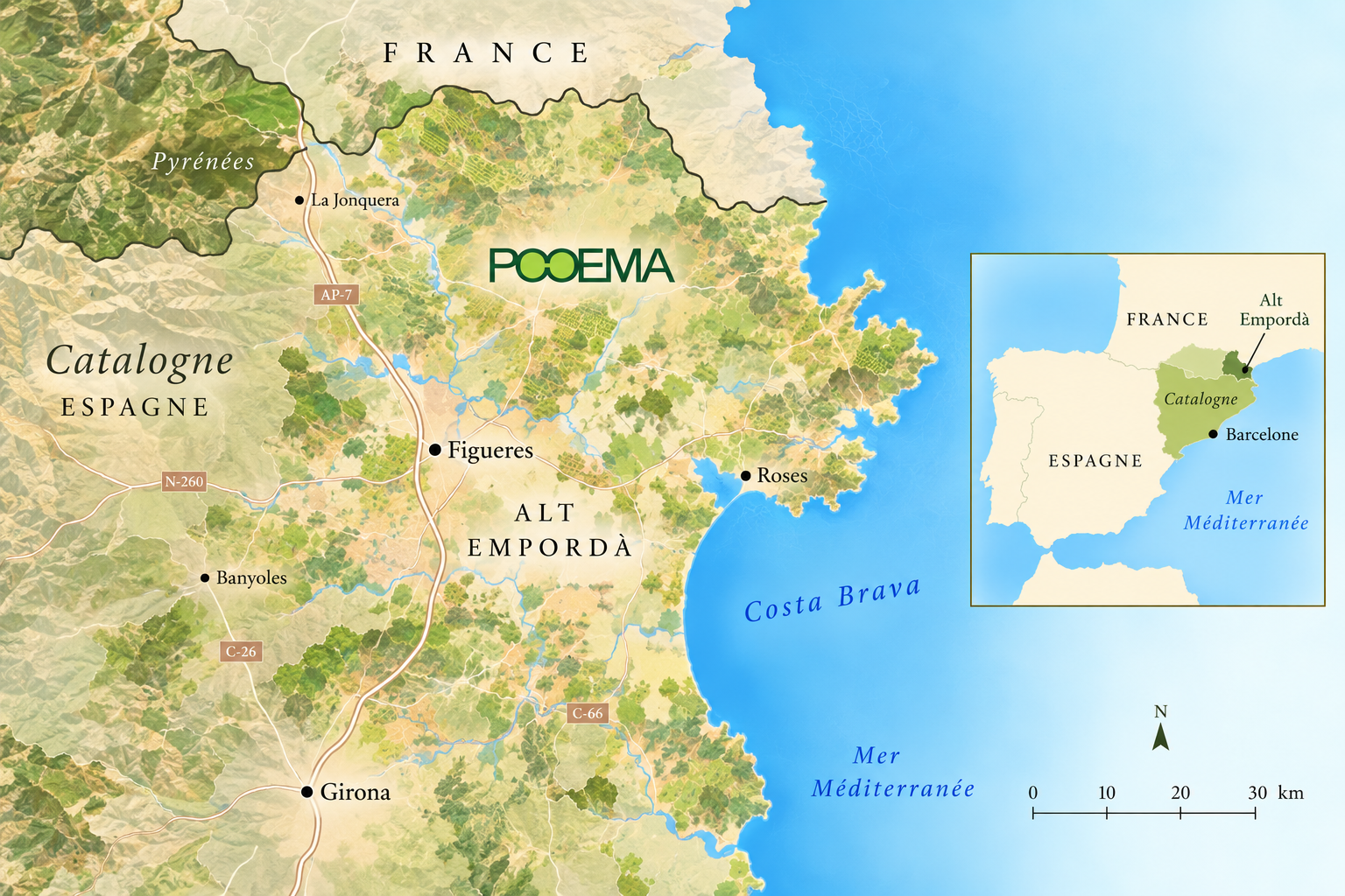 localisation-domaines-pooema-espagne